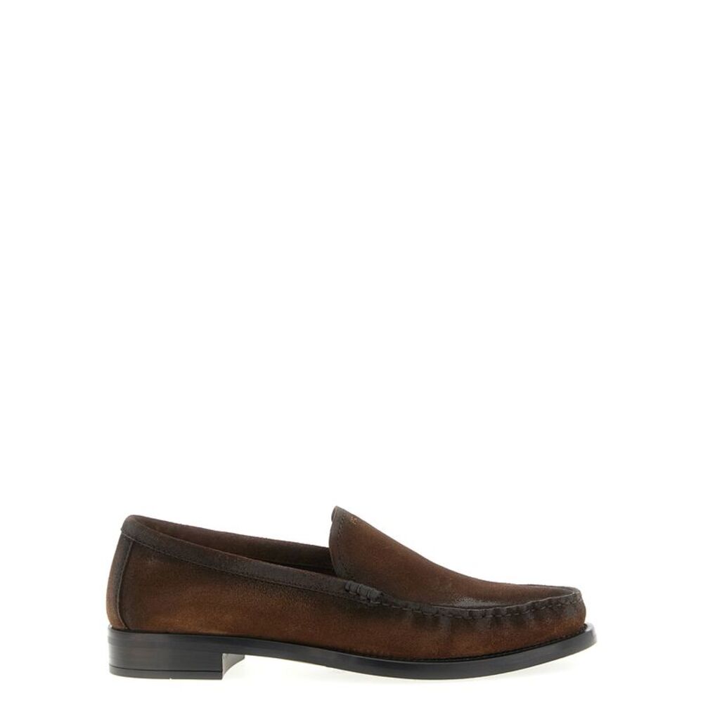 Prada Women Suede Loafers
